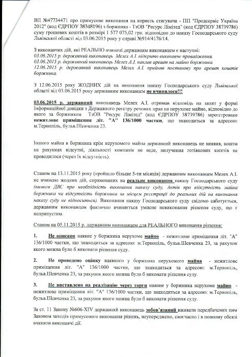 світоч, магазин, заставний, скандал, фото, виконавча служба, тернопільський тиждень