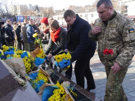 вшанування, тернопіль, небесна сотня, фото, тернопільський тиждень