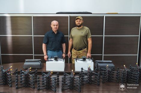 надал, дрони, допомога, фото, тернопільський тиждень