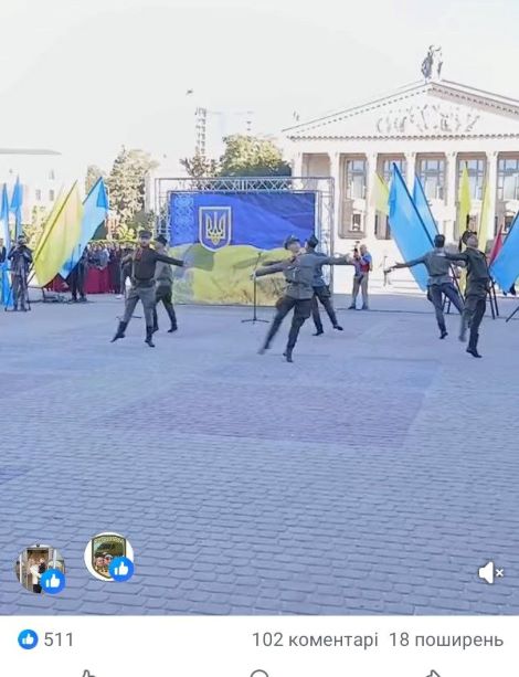 тернопіль, 1 жовтня, ганьба, російські танці, фото, відео, тернопільський тиждень